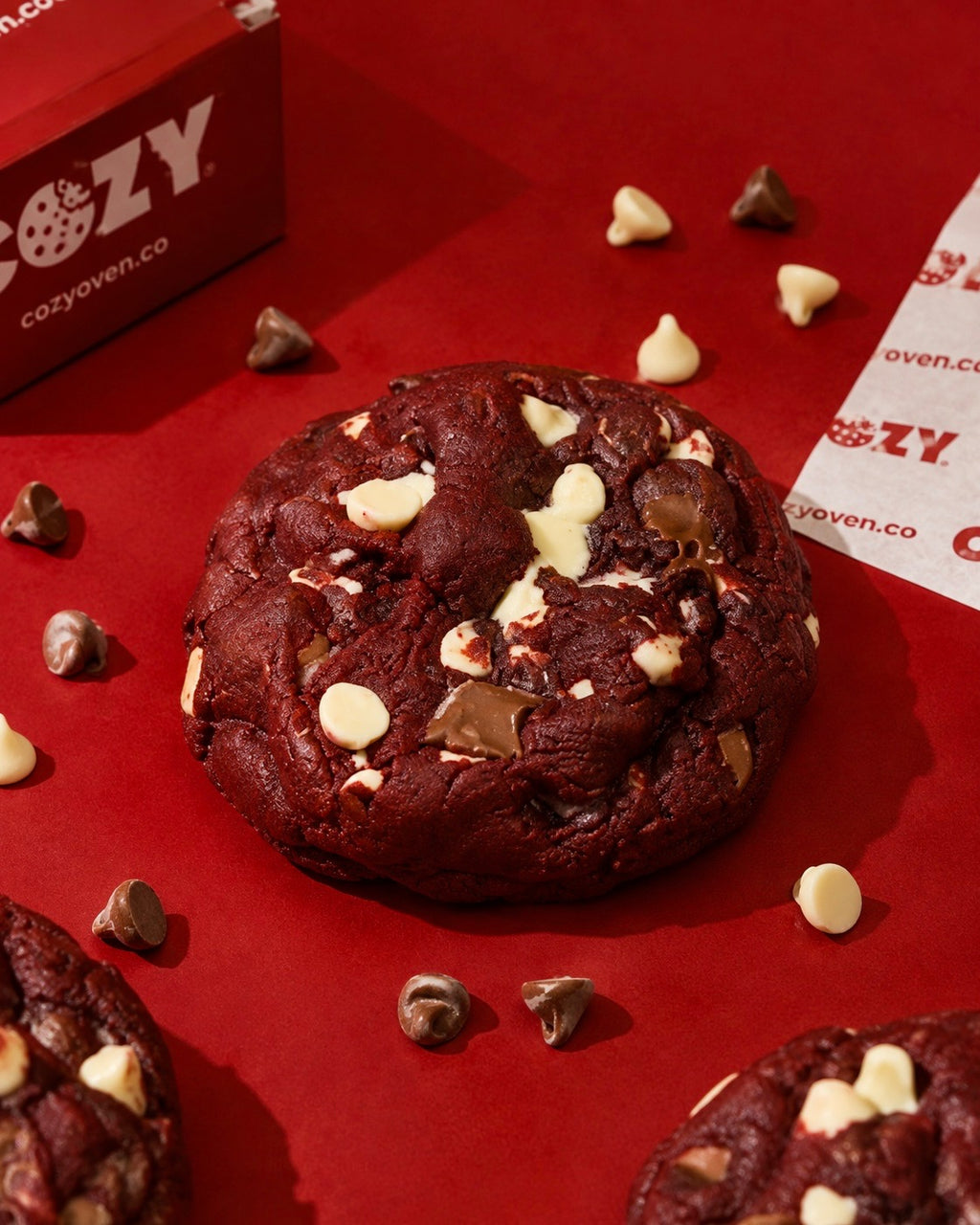 Jumbo Red Velvet Cookie