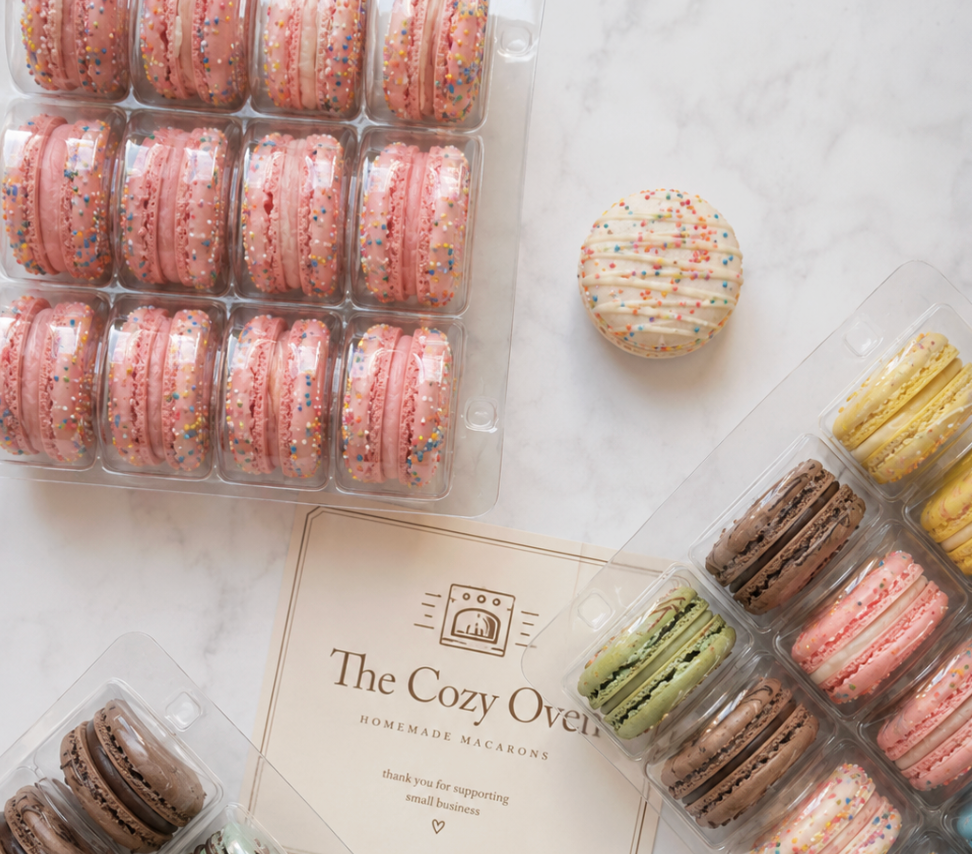 French Macarons Gift Box - 12 pack